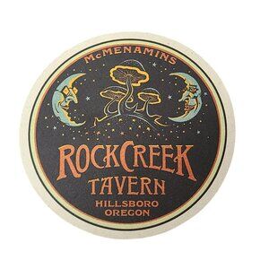 McMenamins Rock Creek Tavern Roof Top Bar Hotel Hillsboro Oregon Drink Coaster